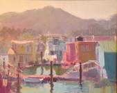 Gate 5 View Plein Air Landscape - Gate 5 View