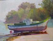 Shrimper at China Camp Shrimper at China Camp